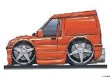 Review The Moneyman  / FORD ESCORT VAN KOOLART image ceramic mug 425
