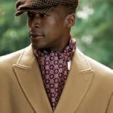 Reversible Medallions Silk/Wool Scarves