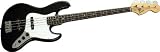 Squier by Fender Affinity Series J Bass, Black Rosewood Fretboard