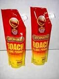 Killing Powder w/Boric Acid for Cockroaches Silverfish Ants 5oz. 2Pack