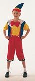 Costume da Pinocchio per bambino età 3-5