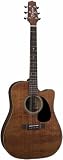 Takamine EF340SCGN Dreadnought C/A Acoustic Electric Guitar w/Case
