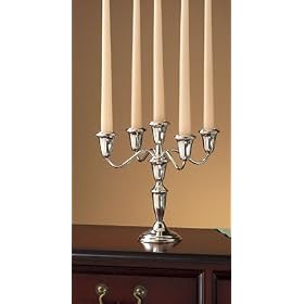 10 3 4 High, 5 Light Sterling Silver Candelabra by 