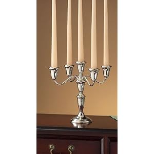 10 3 4 High, 5 Light Sterling Silver Candelabra [Kitchen]