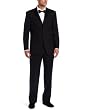 Jones New York Men's Three Button Double Pleated Tuxedo