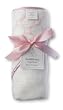 SwaddleDesigns Organic Hooded Towel - Pastel Pink Mod Circles on Ivory