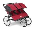 Baby Jogger Q-Series Triple Jogger - Red
