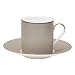 Monique Lhuillier for Royal Doulton Femme Fatale 4-Ounce Espresso Cup and Saucer, Set of 2