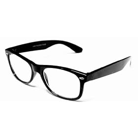 Retro Rockers – Clear – Eyeglasses With Attitude, Black