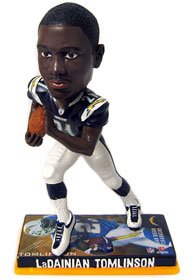 San Diego Chargers LaDainian Tomlinson Forever Collectibles Photo Base Bobble Head