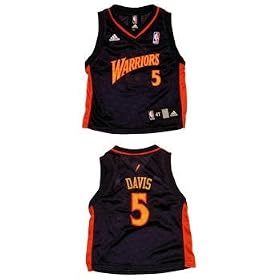 Golden State Warriors Baron Davis Kids Replica Jersey