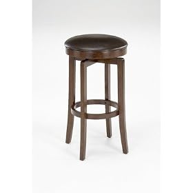 O'shea Backless Bar Stool in Brown Cherry by Hillsdale Furniture