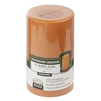 Northern Cgt20305or Outdoor Flameless Candle, Orange, 3' X 5'