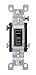 10 each: Leviton 3-Way Toggle Quiet Switch (232-01453-02E)