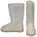 Classic Beige/Ivory Faux Shearling Vegan Boot