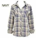 【新作】Rails レイルズ Kendra Original Plaid Button Down チェックシャツ  Rails_Navy (M) Rails
