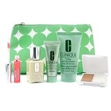 Travel Set: Face Scrub + DDML + Continuous Rescue + Lip Gloss + Powder Makeup + Bag