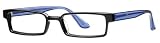 Scojo Evans Street Optical-quality Reading Glasses with FREE Deluxe Case -- 2 Color Combinations!