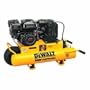 DEWALT D55270 5-1/2 Horsepower 8 Gallon Wheeled Oiled Twin Pontoon Gas Compressor