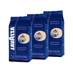 Lavazza Italian Super Crema Espresso Whole Bean Value Pack (3 x 2.2 lb bags): FREE SHIPPING