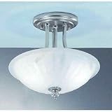 Contemporary Yorkshire II Semi Flush Mounts BY Classic Lighting