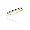 10k Yellow Gold Sapphire and Diamond Ring, Size 5