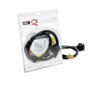 Weber 6501 6′ Adapter Hose For Weber Q Series & Gas Go-Anywhere