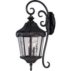 Maxim Lighting 30275WGOB - Garden 3 Light Outdoor Wall Lantern - 30275WGOB by Maxim Lighting
