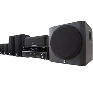 Yamaha YHT-695BL Complete 5.1-Channel Home Theater System
