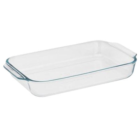 Pyrex Basics 2 Quart Glass Oblong Baking Dish, Clear 7 x 11 inch Pyrex Basics 2 Quart Glass Oblong Baking Dish, Clear 7 x 11 inch