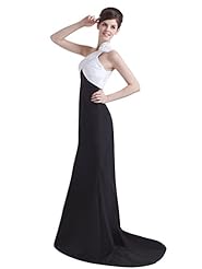 One Shoulder Taffeta Evening Dress/Prom Dress 