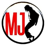 1" Michael Jackson "MJ" Button/Pin