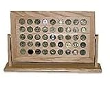 45 Challenge Coin Rack Display