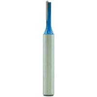 Straight Router Bit 1/4 x 1/8- Used for Routing, carving, rounding over, milling, moulding, beading, coving, dove tailing, plunge cutting and flush trimming., with Hand Held or Table Router