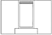 Base Unit 1dr Crn 24x22x30 - Contour Sitting Height Base Cabinet, Corner Cabinet