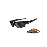 Oakley Fast Jacket XL Sunglasses Polished Black / Black Iridium