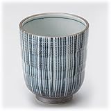 【波佐見焼 湯呑】 紅千筋山水 軽々コップ（大） 5個組 〔キャッシュバックキャンペーン対象商品〕