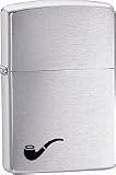Zippo Lighter Pipe Lighter Brushed Chrome