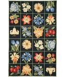 Marcella Vera Bradley Barbara II VBY064A Black-Multi 2' 6 X 4' 2 Area Rug