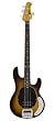 Ernie Ball Music Man Classic Collection StingRay 4 String Bass - Single Humbucker Tobacco Burst Finished Birdseye Maple Neck Black Pickguard
