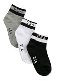 Cotton Blend Ankle Sock 3 Pair Pack (Size 4-6)