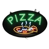 Pizza LED Neon Sign With Transparent Cover