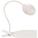 Flexi-Lens Magnifier on Clamp - White