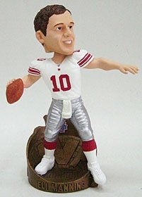 New York Giants Eli Manning Super Bowl 42 MVP Bobble Head