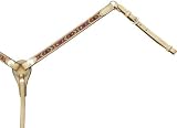 Saddlesmith of Texas Thunderbird Breastcollar - Natural Gold - Horse