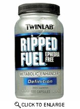 TwinLab Ripped Fuel MaHuang Free 120 Caps