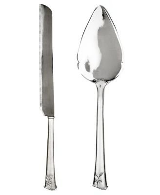 Lenox "Opal Innocence" Cake Knife and Server