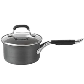 Kitchen Essentials® from Calphalon® Hard-Anodized Nonstick 1-qt. Covered Sauce Pan