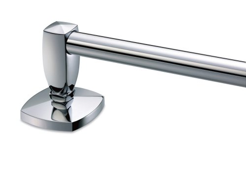 Gatco 4141 Jewel Towel Bar, Chrome, 18-Inch