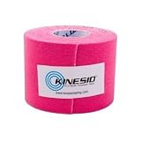 Kinesio Tex Gold Wave, Latex-Free, Water-Resistant - Red/Pink, 2" X 16.4' #35024